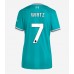 Liverpool Florian Wirtz #7 Tredjedrakt Dame 2025-26 Korte ermer